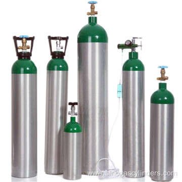 Aluminum Gas Cylinder Medical Oxygen Cylinders for Hospital